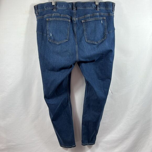 Torrid Womens Bombshell Skinny Distressed Stretch Jeans 0605 - Picture 6 of 14